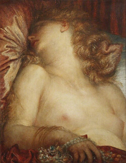 The Wife of Plutus, 1880, George Frederic Watts