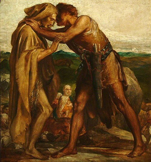Jacob and Esau, 1878, George Frederic Watts