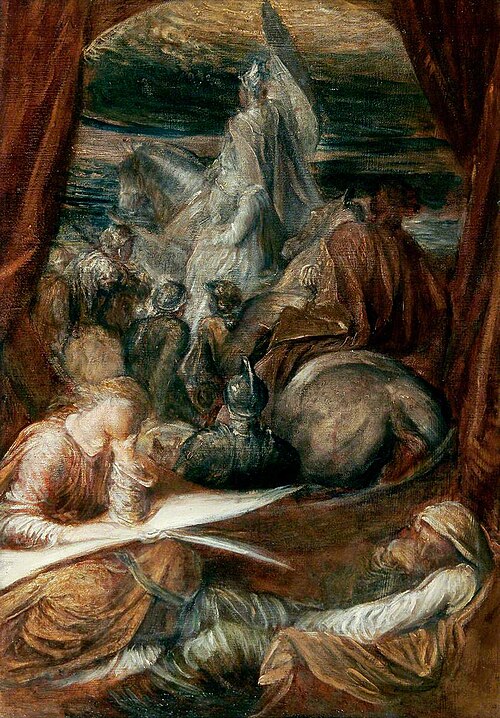 Study for 'Britomart', 1878, George Frederic Watts