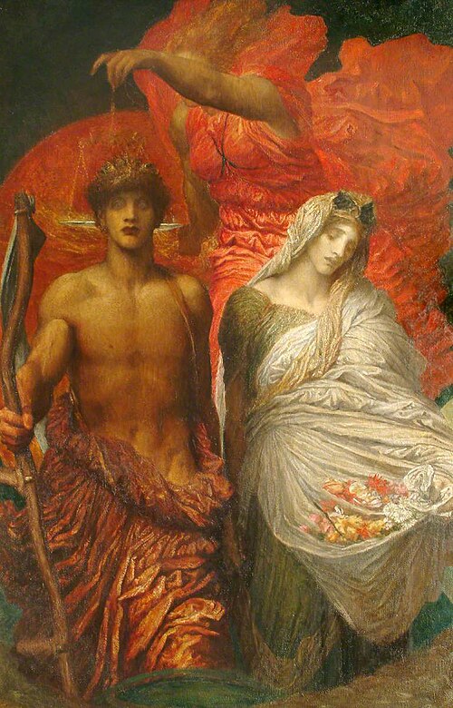 Time, Death and Judgement, 1884, George Frederic Watts