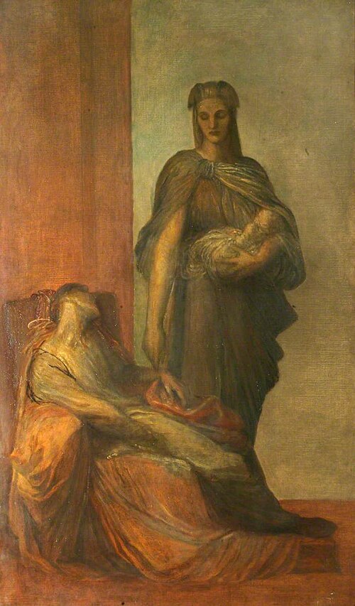 The Messenger, 1884, George Frederic Watts