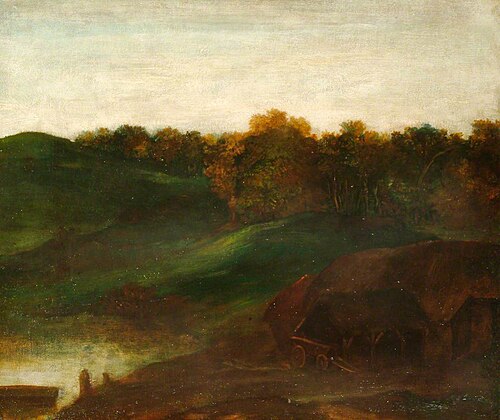 Near Brighton, 1885, George Frederic Watts