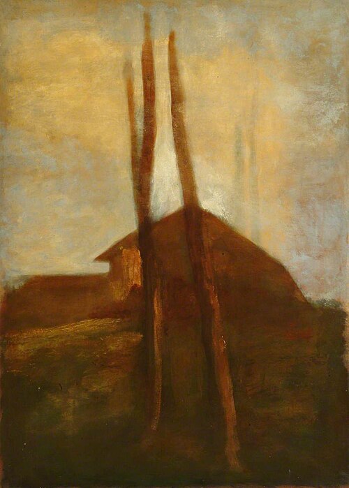 Egyptian Landscape, 1887, George Frederic Watts
