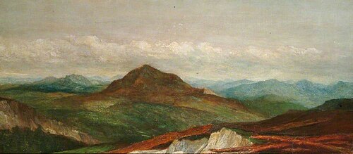 The Alps near Monnetier, 1888, George Frederic Watts