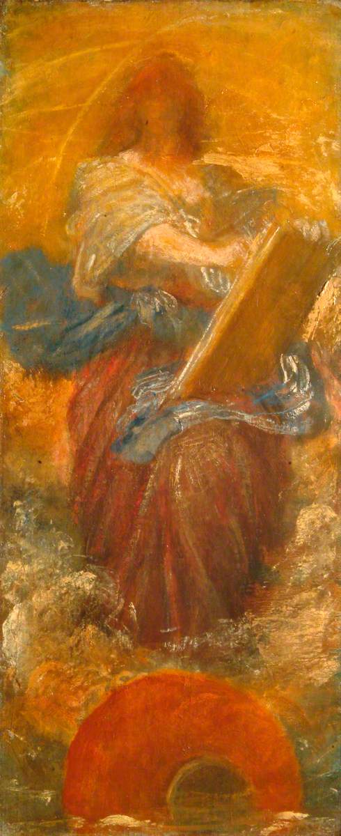 Recording Angel, 1888, George Frederic Watts