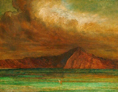 The Bay of Naples, 1889, George Frederic Watts