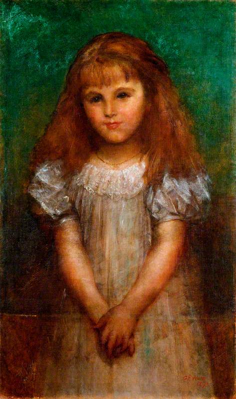 Agathonike Helen Ionides (1887–1976), 1893, George Frederic Watts