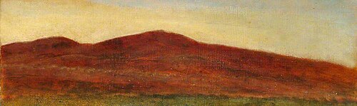 Study of Moorland, Invernesshire, 1899, George Frederic Watts