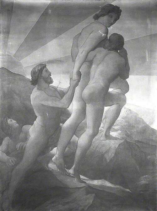 The Brethren of Saturn delivered, , George Frederic Watts