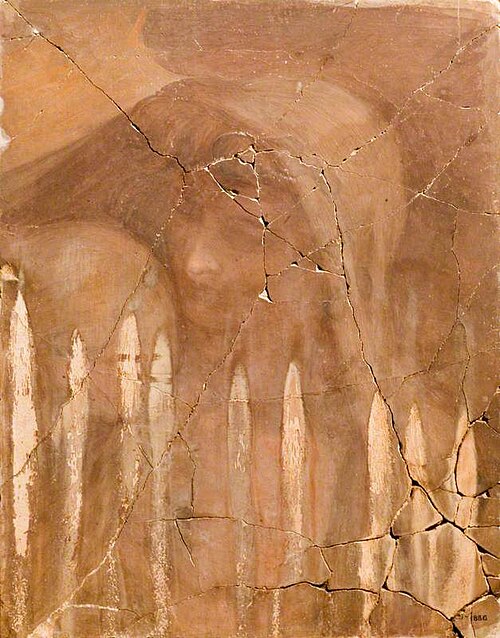Two Female Heads, , George Frederic Watts