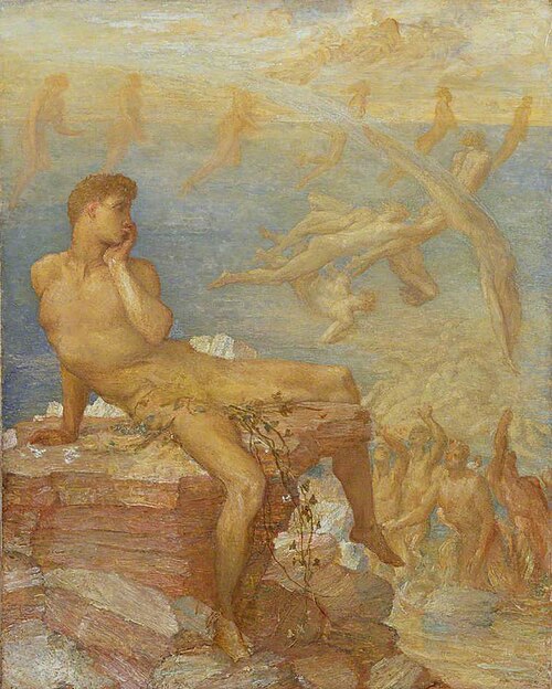 The Genius of Greek Poetry, 1900, George Frederic Watts