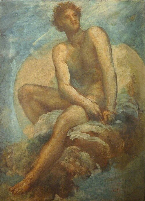 A Study for Hyperion, , George Frederic Watts