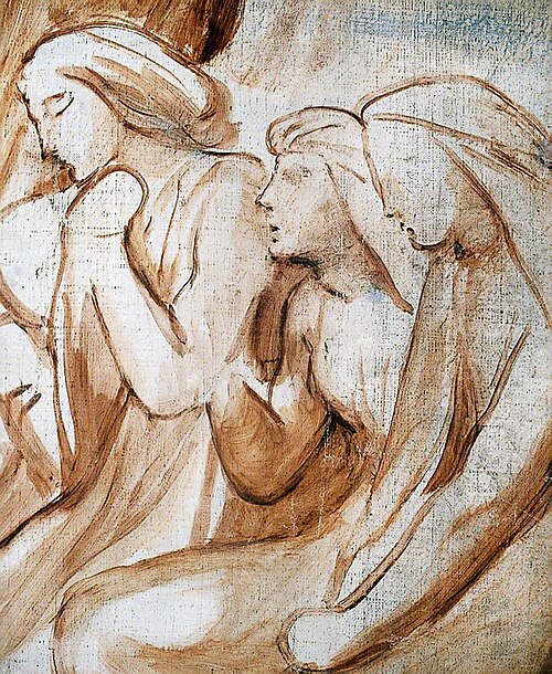 Study for 'Coriolanus', 1910, George Frederic Watts