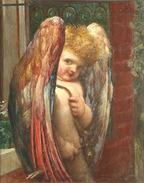 A Villain, I'll Be Bound, 1878, George Frederic Watts