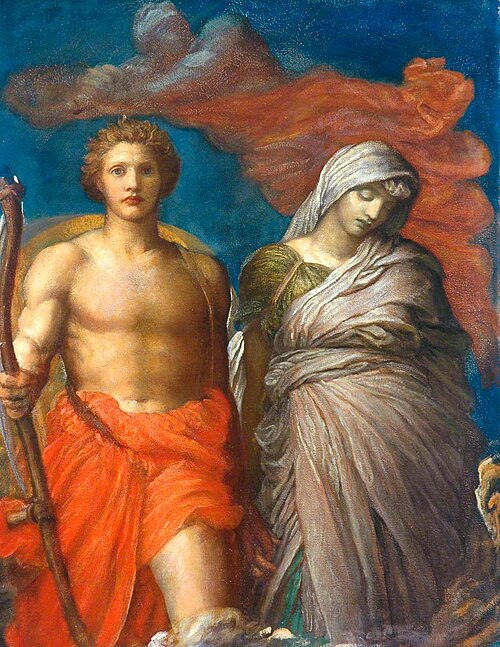 Time, Death and Judgement, , George Frederic Watts