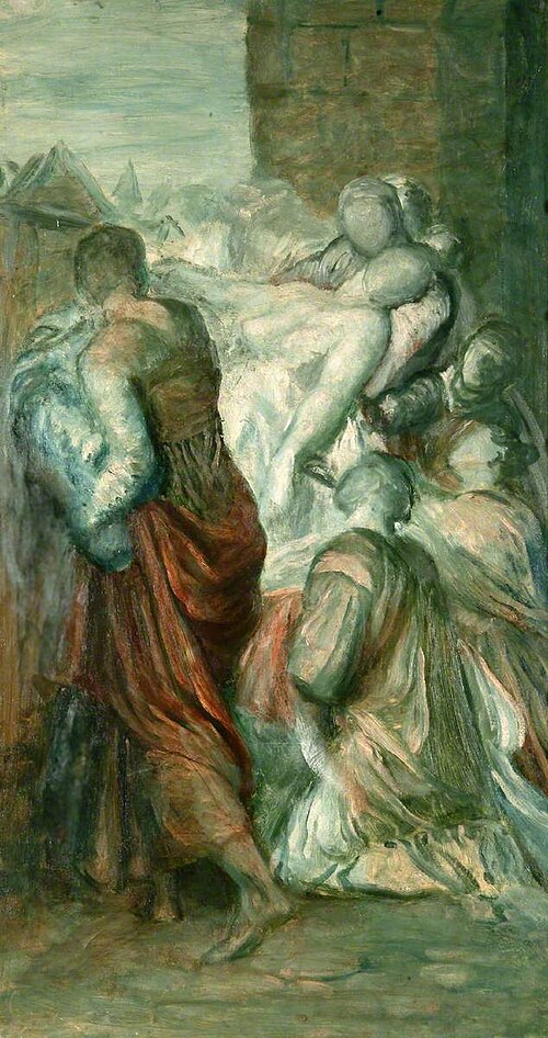 Study for 'Lady Godiva', , George Frederic Watts