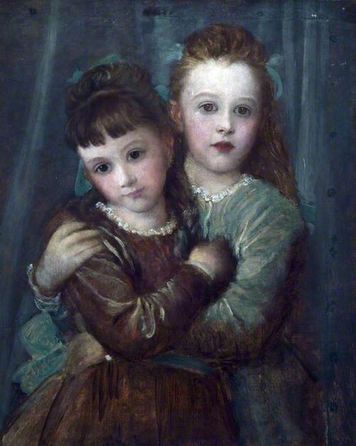 The Misses Gurney, , George Frederic Watts