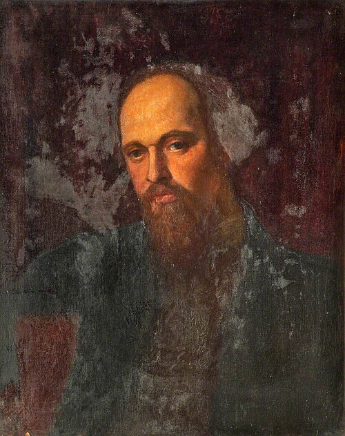 Dante Gabriel Rossetti (1828–1882), 1887, George Frederic Watts