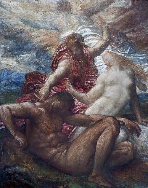 Eve Created, 1880, George Frederic Watts