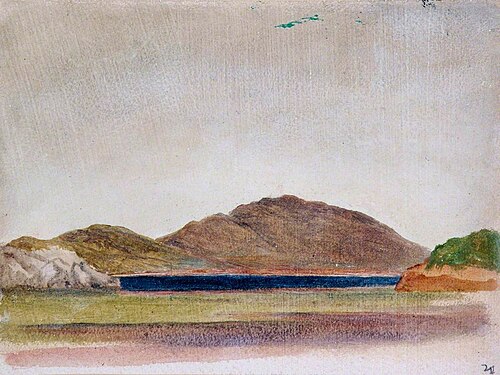 Unknown Landscape, possibly Ireland, , George Frederic Watts