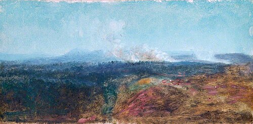 View from Monkshatch, Compton, , George Frederic Watts