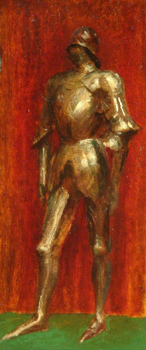 Study of Armour, , George Frederic Watts