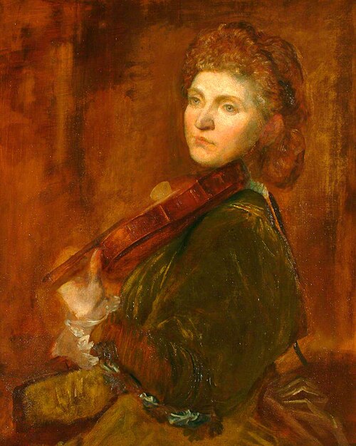 Lady Halle, , George Frederic Watts