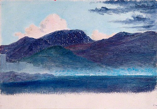 Unknown Landscape, , George Frederic Watts