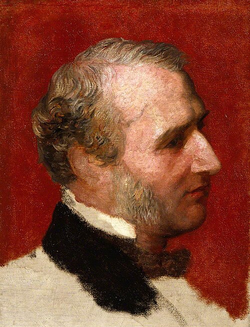Carlo (1805–1867), Baron Marochetti, RA, , George Frederic Watts