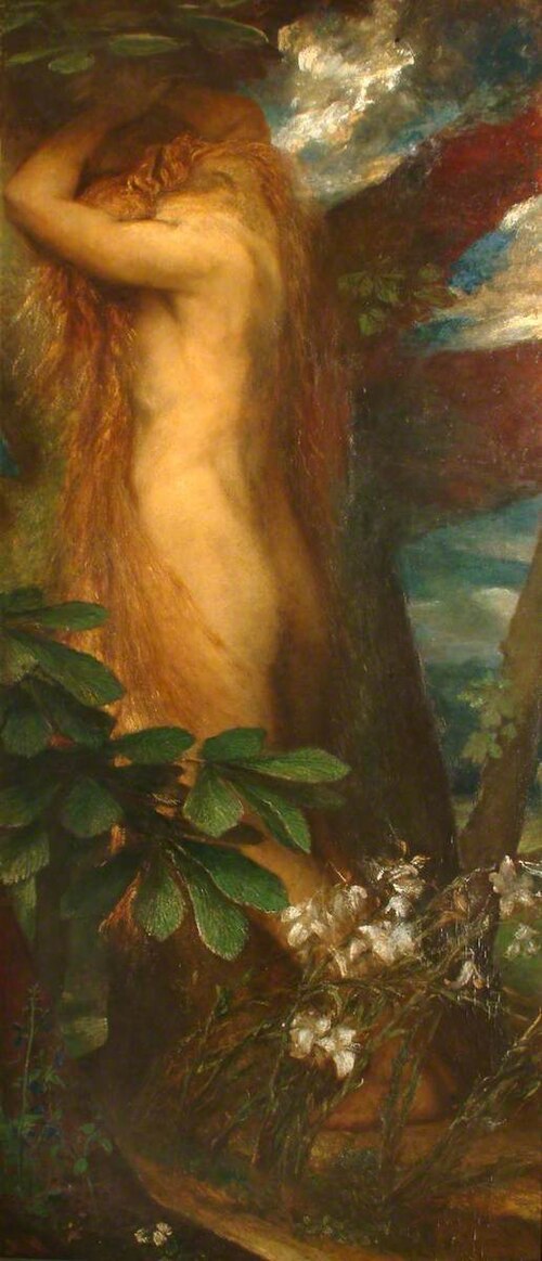 Eve Repentant, 1885, George Frederic Watts