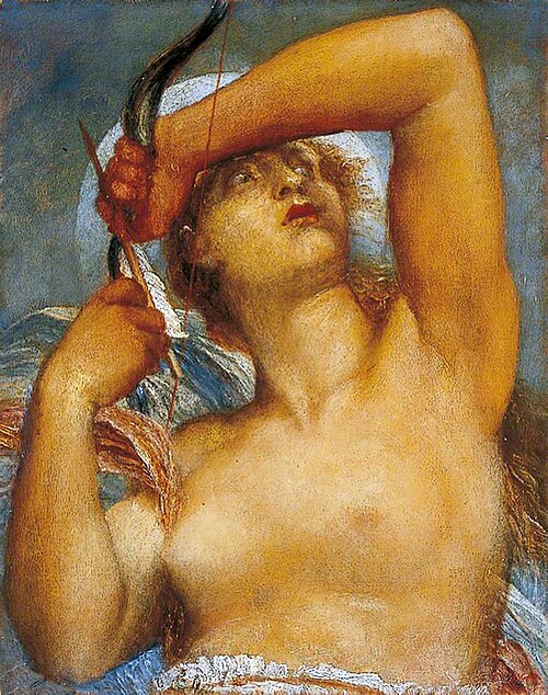 Artemis, , George Frederic Watts
