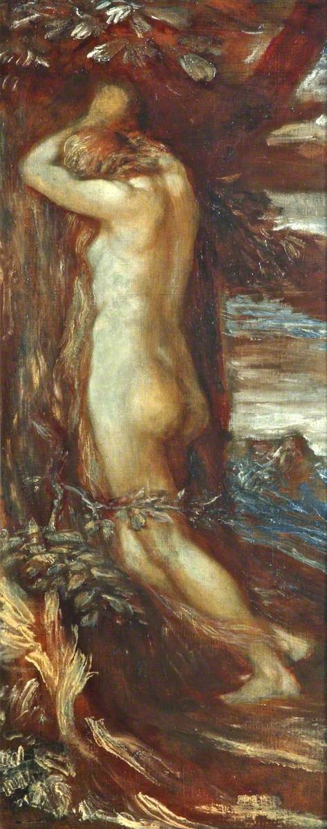 Eve Repentant, 1873, George Frederic Watts