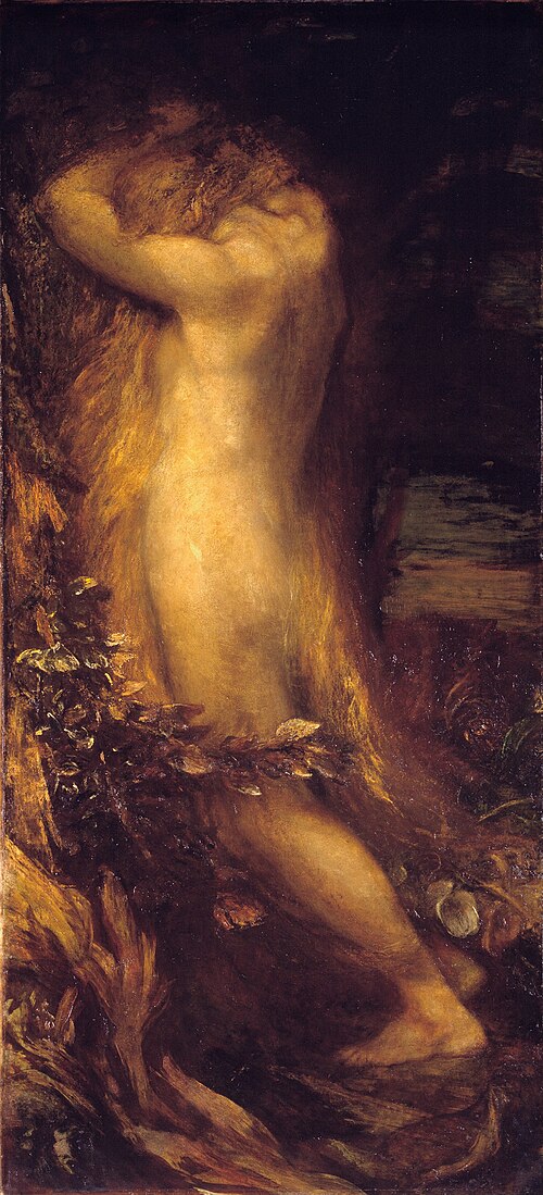 Eve Repentant, 1875, George Frederic Watts