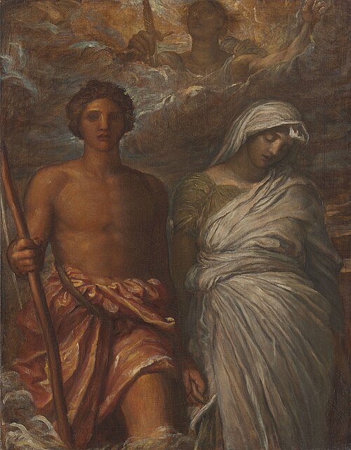 Time, Death and Judgment, 1866, George Frederic Watts