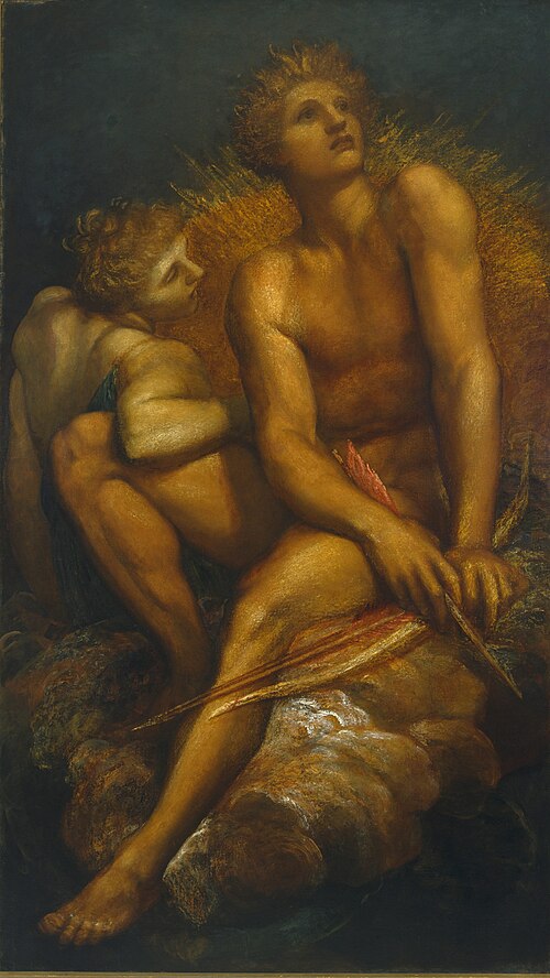 Artemis and Hyperion, , George Frederic Watts