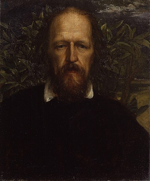Alfred, Lord Tennyson, 1863, George Frederic Watts