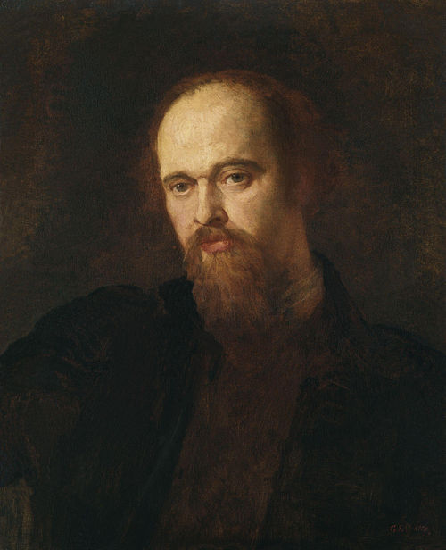 Dante Gabriel Rossetti, 1871, George Frederic Watts