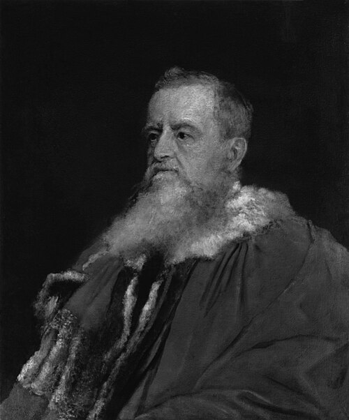 George Frederick Samuel Robinson, 1st Marquess of Ripon and 3rd Earl de Grey, 1895, George Frederic Watts