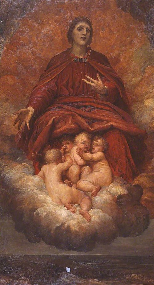 The Spirit of Christianity, 1874, George Frederic Watts
