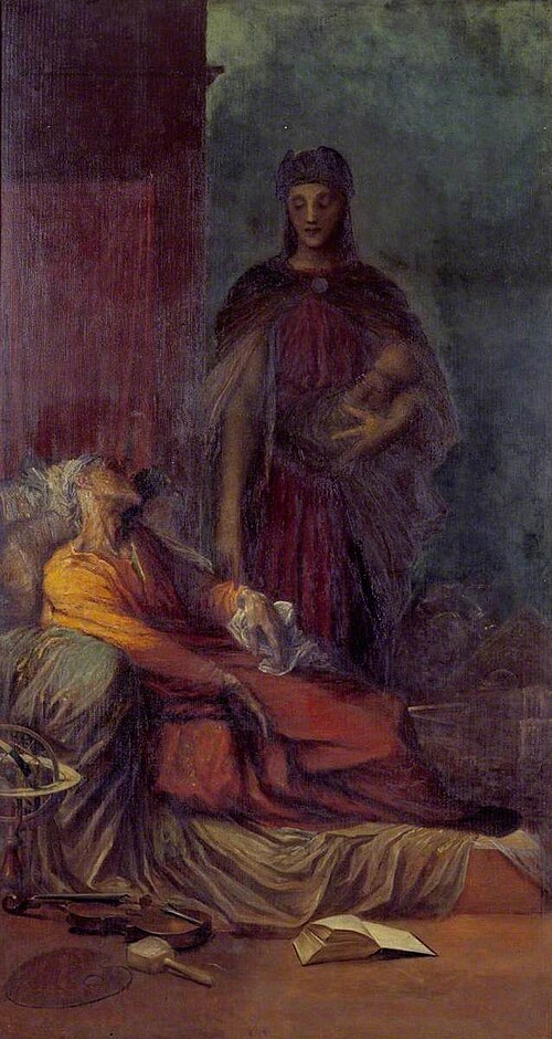 The Messenger, 1884, George Frederic Watts