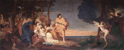 A Story from Boccaccio, 1845, George Frederic Watts