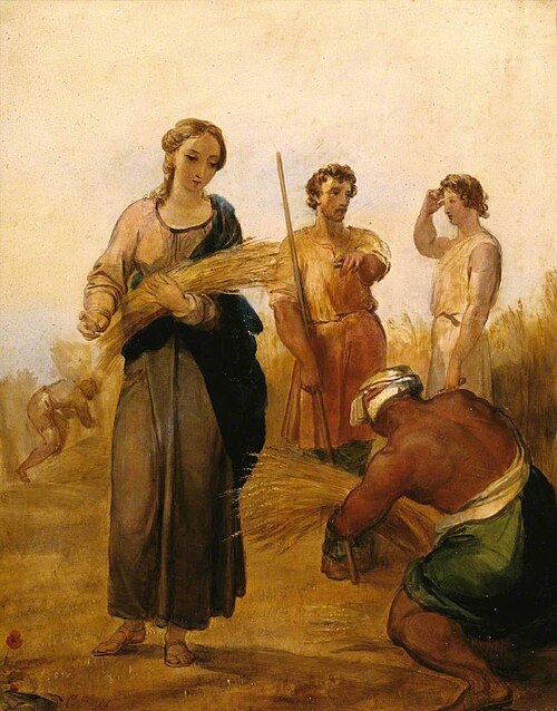 Ruth and Boaz, 1836, George Frederic Watts