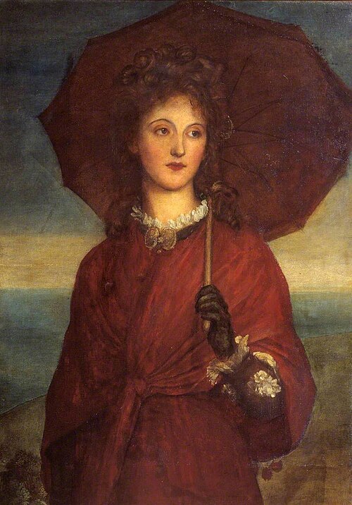 Eveleen Tennant, later Mrs F.W.H. Myers, 1880, George Frederic Watts