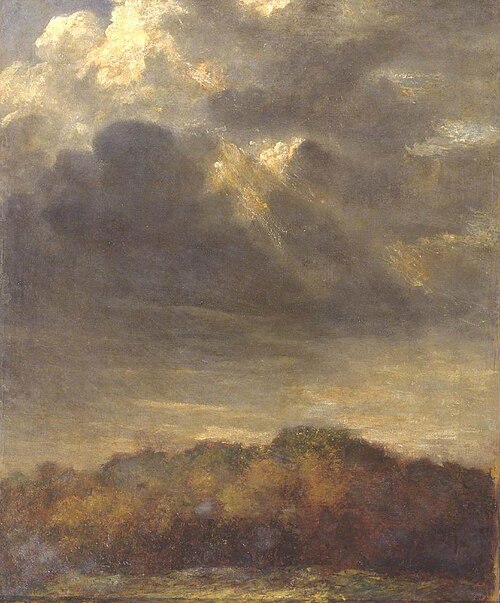 Study of Clouds, 1895, George Frederic Watts