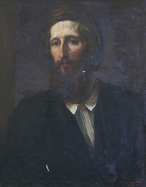 John William Spencer Brownlow Egerton-Cust, 2nd Earl Brownlow (1842-1867), 1886, George Frederic Watts
