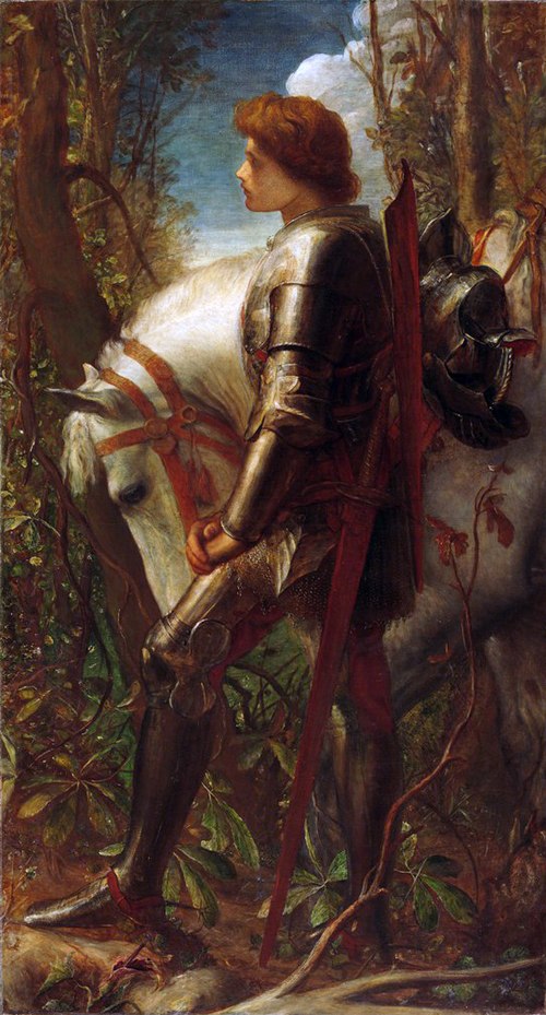 Sir Galahad, 1862, George Frederic Watts