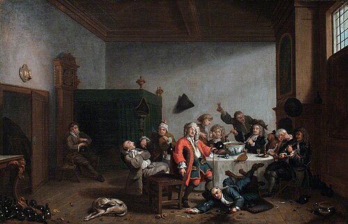 A Merry Party, 1752, Jan Josef Horemans