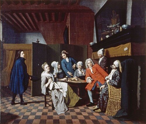 The physician as a man, 1752, Jan Josef Horemans