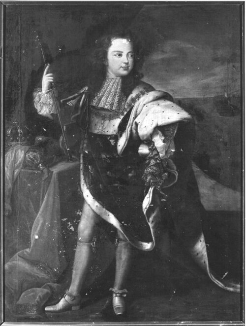 Knabenbildnis des Ludwig XV. als Dauphin, 1665, Paul Mignard