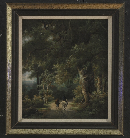 Kluyre Forest, 1861, Hendrik Pieter Koekkoek